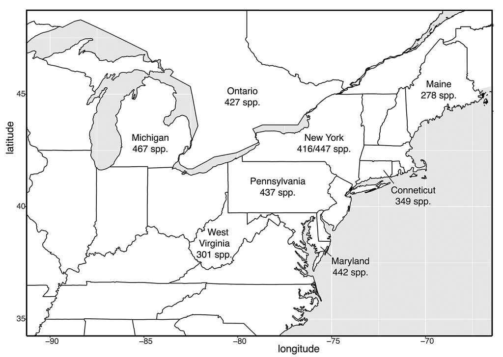 Checklist of the Bees of Pennsylvania – López-Uribe Lab